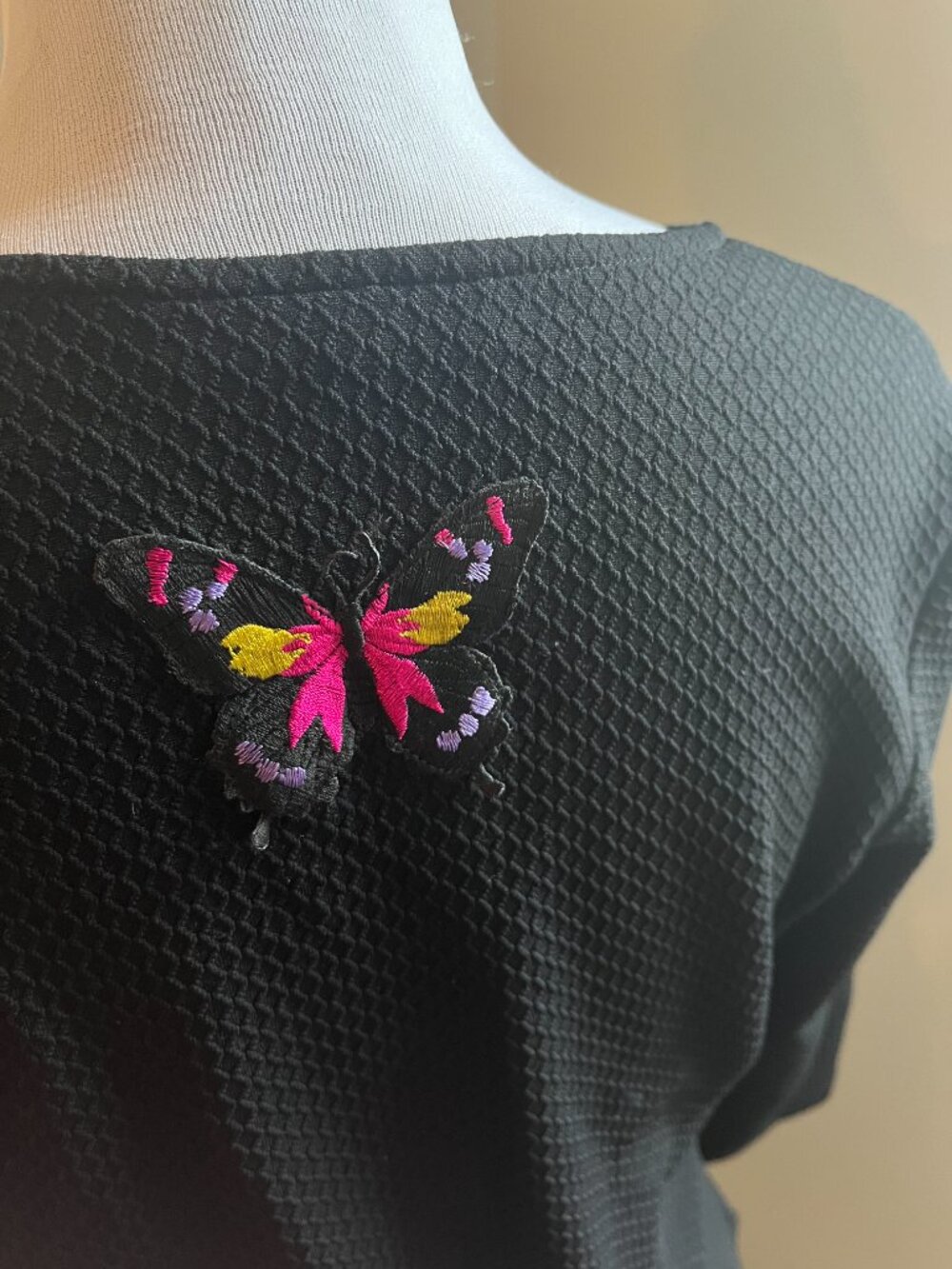 Vintage Betsey Johnson Butterfly top size L